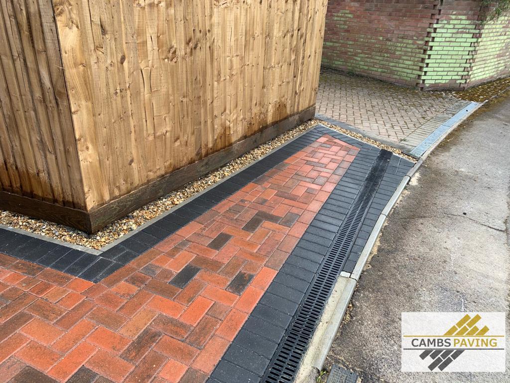 completed block paving in Histon Cambridgeshire
